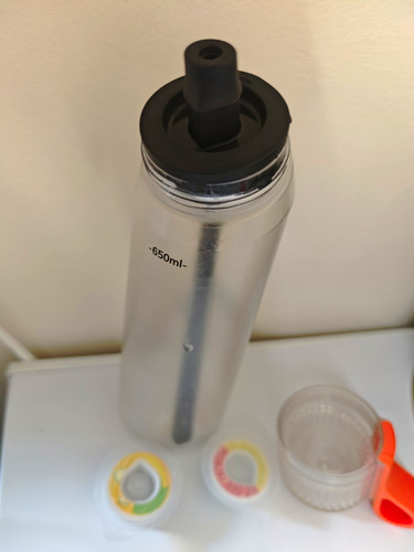 Air 650ml clear black - clear, &