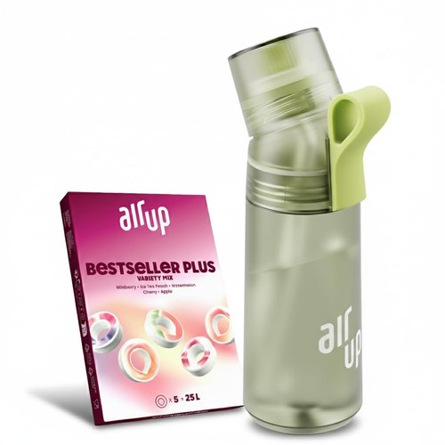 Air water bottle twist - up,