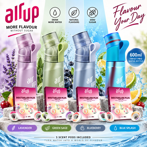 Air water bottle - twist, pro