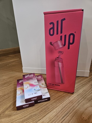 Air pink water - up, with