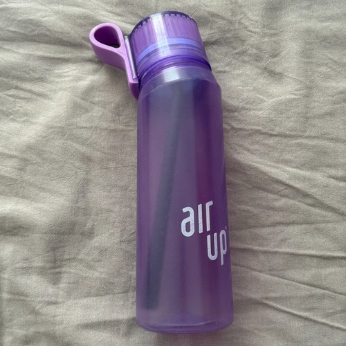 Air purple water bottle - up,