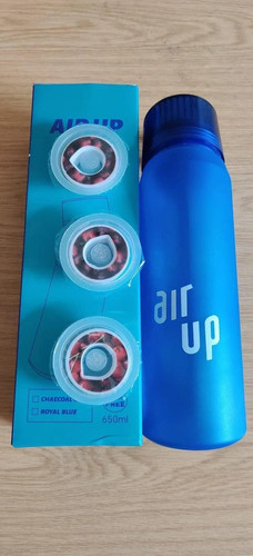 Air water bottle 650ml - water, with